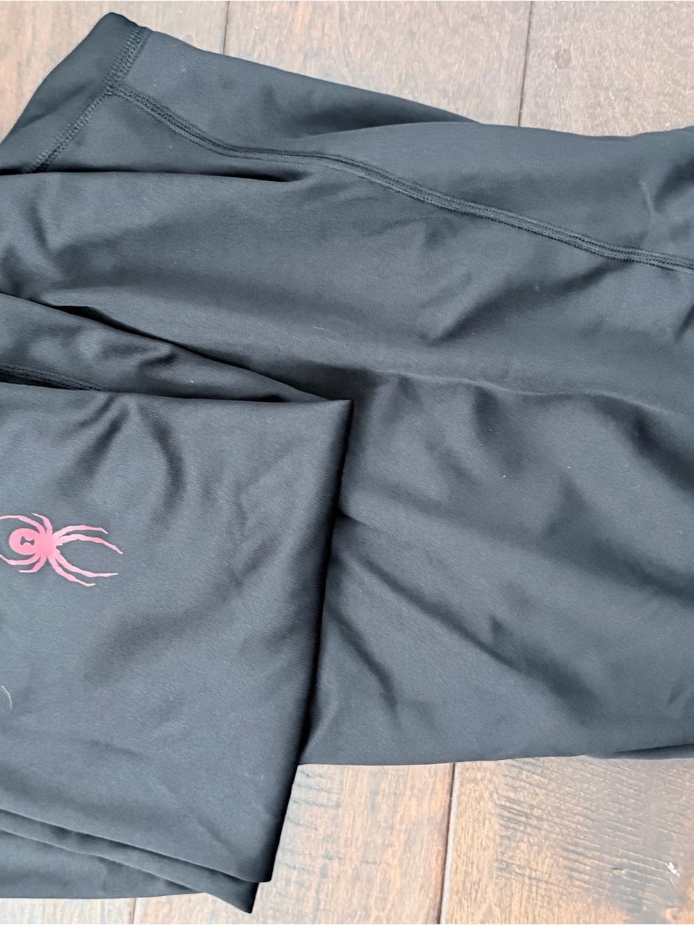 Spyder Men’s XL Black Base Layer Compression Leggings Thermal Ski Pants
